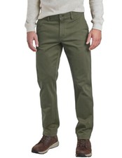 WP Weatherproof Men's Flex Waist Twill Trail Utility Pant Straight Leg 40x32 GRN