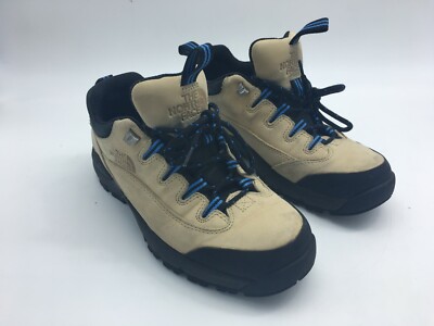 The North Face Hiking Boots Women's Size 8 Low Top Taupe Nubuck Suede (39260)