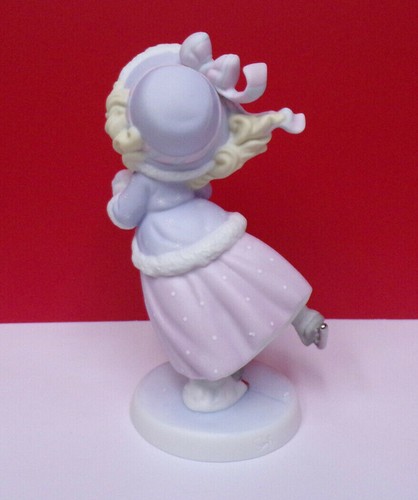 Precious Moments MAY YOUR HOLIDAYS SPARKLE WITH JOY Girl Ice Skating Figurine - Picture 4 of 8