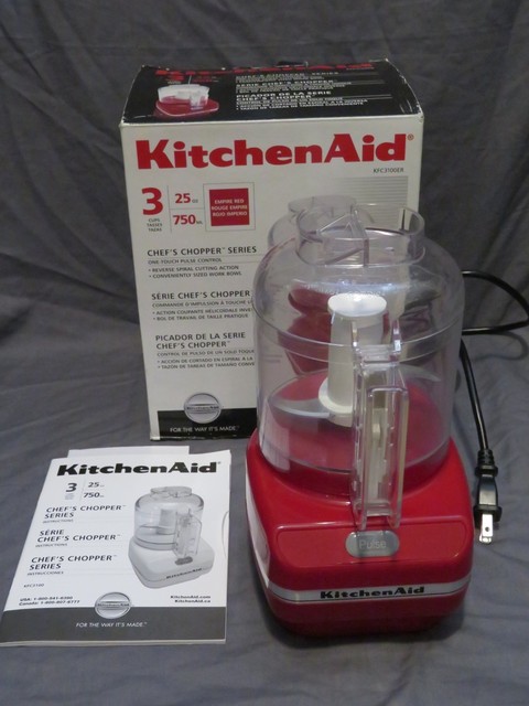 Kitchenaid Rr Kfc3100er 3 Cup Food Processor Chef S Chopper Series Kitchenaid Rr Kfc3100er 3 Cup Food Processor Chef S Chopper Series Chop Mince