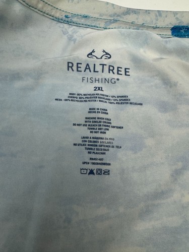 Realtree 2XL Fishing long Sleeve Shirt Mens - Picture 4 of 4