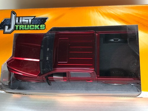 Jada Toys Just Trucks 2014 Dodge Ram 1500 rojo edición personalizada 1:24 nuevo en caja #93 - Imagen 2 de 6