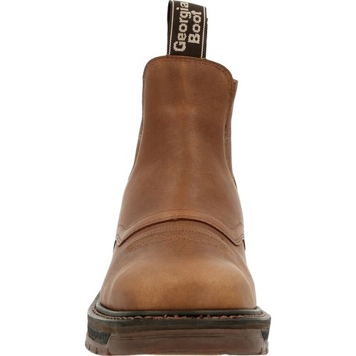 Georgia Boot Men's Carbo-Tec LT Waterproof Chelsea Work Boot GB00434 - Picture 4 of 7