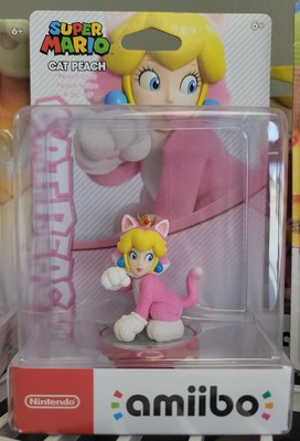 cat mario and cat peach amiibo double pack