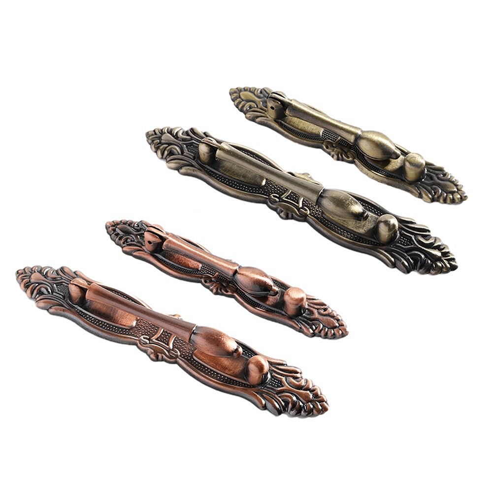 Stylish European Antique Zinc Alloy Door Handle Suitable for Cabinets Drawers