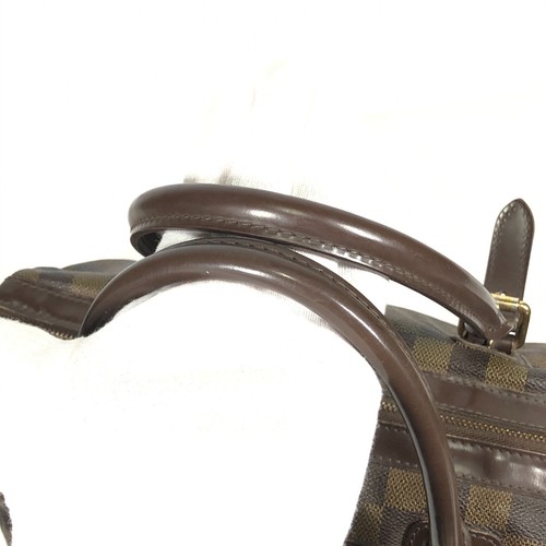 Auth Louis Vuitton Berkeley Handbag Damier Ebene N52000 FL5008 - Picture 9 of 22