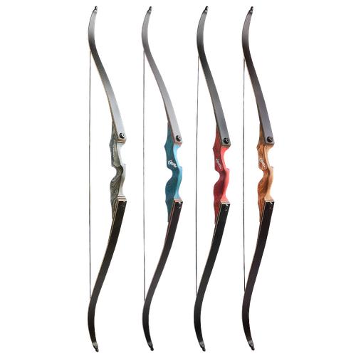 60" Takedown Recurve Bow Set 20-60lbs Archery American Hunting Black Hunter - Picture 6 of 16