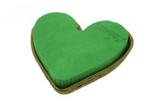 Herz für Blumen-Steckmasse, 30 cm, m. Papierunterlage, Steckschaum, Herzen, mosy