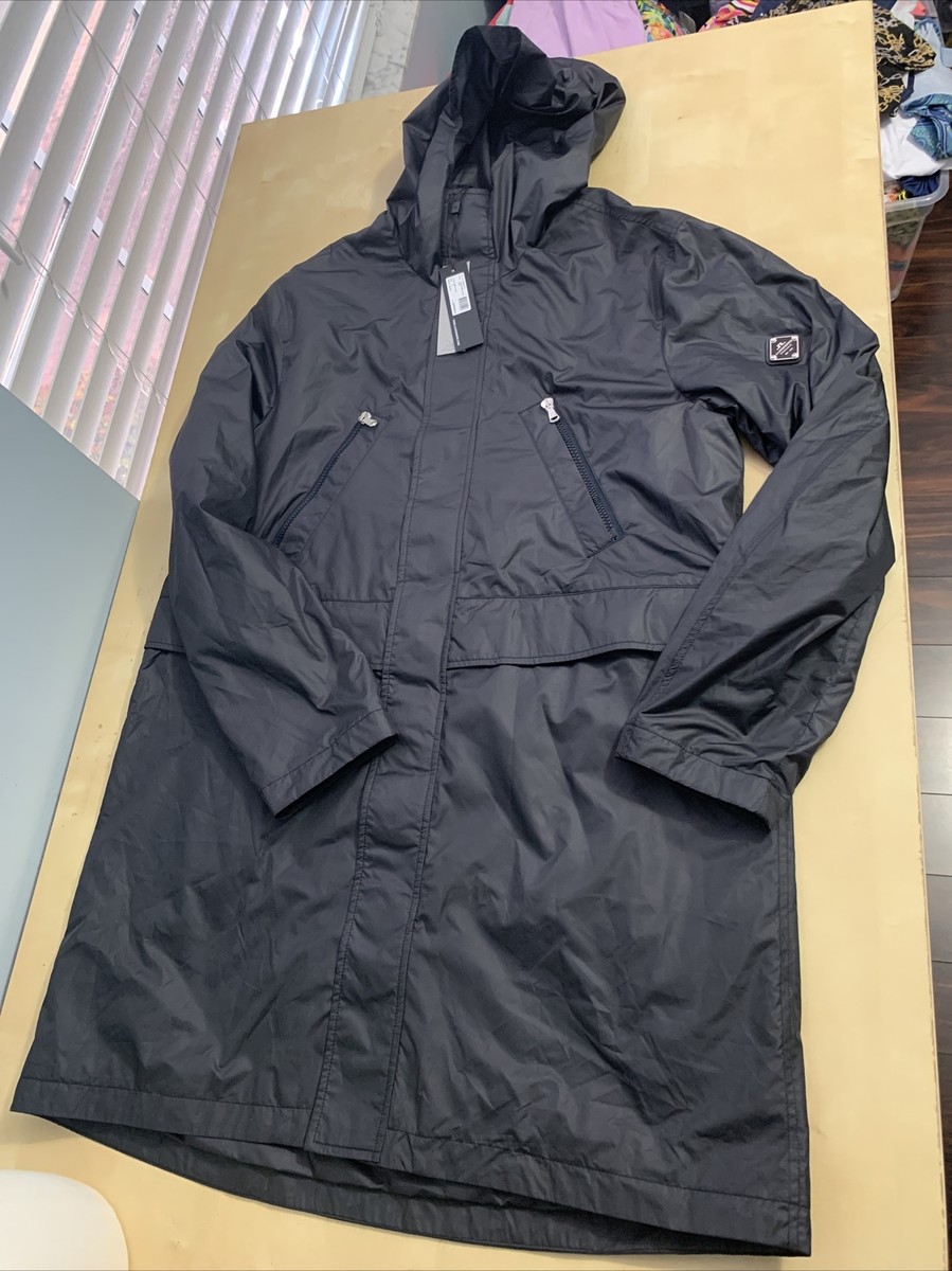 J.LINDEBERG 073-68301 定価14,300円 新品タグ付 J. Lindeberg Ether Primo Nylon Coat mens Medium Navy NEW NWT