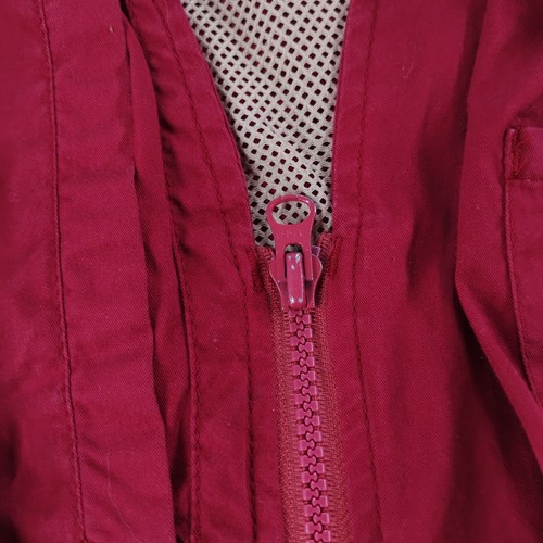 Woolrich Classic Vest Men Large Deep Red Fly Fishing Hunting Outdoors Hiking NEW - Picture 21 of 24