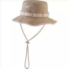 Nike Boonie Bucket Dri Fit Golf Hiking Trail Hat Cap Khaki Large 