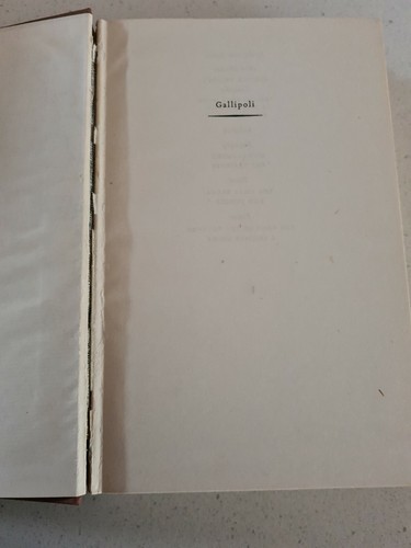 GALLIPOLI DE ALAN MOOREHEAD - HAMISH HAMILTON 1a edición 1956 HC/DJ en muy buen estado - Imagen 5 de 12