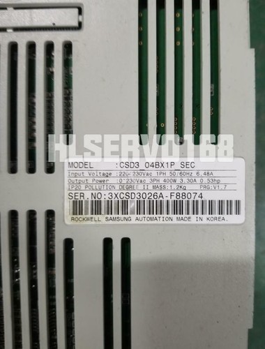 100% test CSD3-04BX1P-SEC garanzia 90 giorni gratuito DHL o EMS - Foto 3 di 3