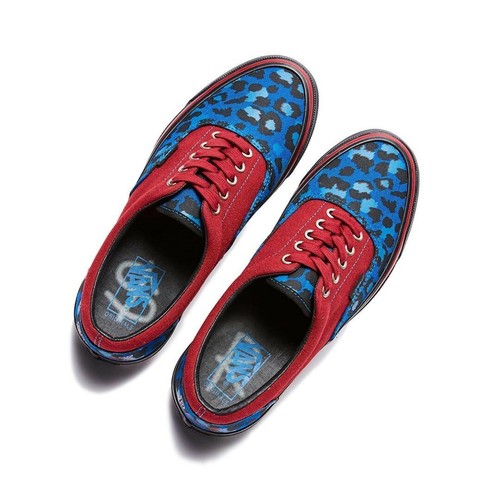 Vans Vault Stray Rats OG Era LX Rio Red Snorkel Blue Size 11 US Mens - Picture 7 of 12
