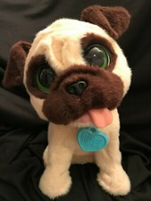 Fur Real Friends 10" Interactive My Jumping JJ Pet Dog Plush Barking Pug Puppy