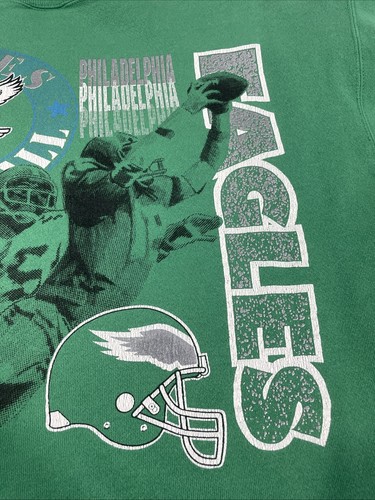 Vintage Philadelphia Eagles Logo 7 doppelseitiger Druck - Bild 16 von 20