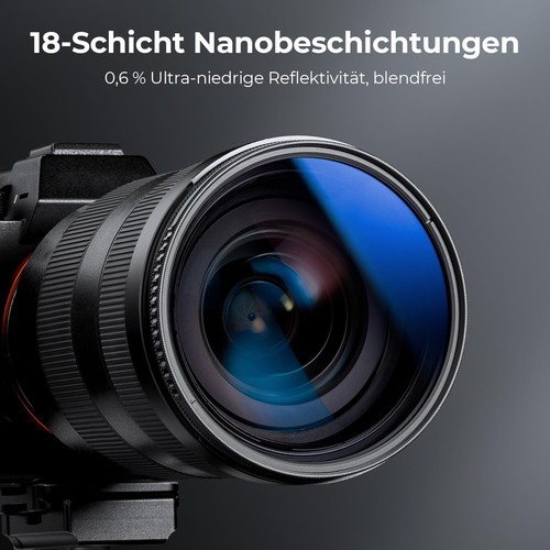 K&F Concept 37-95mm Circular Polarizer Filter CPL Filter with Cleaning Cloth UK - Picture 102 of 113