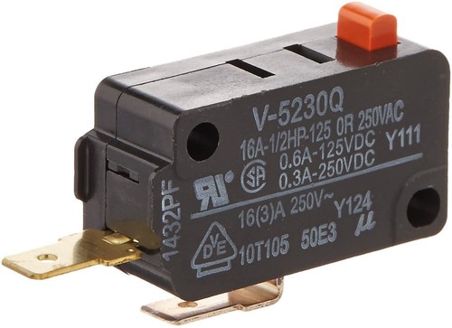 GSM-V1603A2 Microwave Door Switch Omron Replacement- New - Picture 2 of 3
