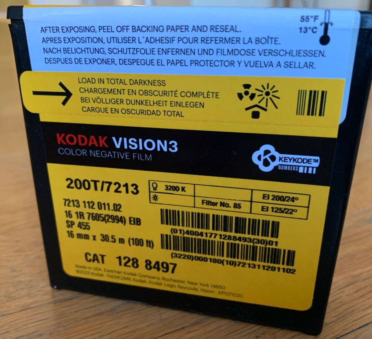 Kodak Vision3 Color Negative Film, 100 Sheets - 1288497 for