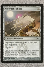 MAGIC THE GATHERING ACCORDER'S SHIELD 1X- SCARS OF MIRRODIN - COMMON - NM