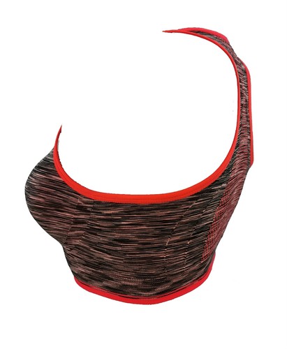 Reggiseno sportivo wireless ad impatto di alta qualità supporto posteriore incrociato cerniera anteriore - Foto 43 di 45