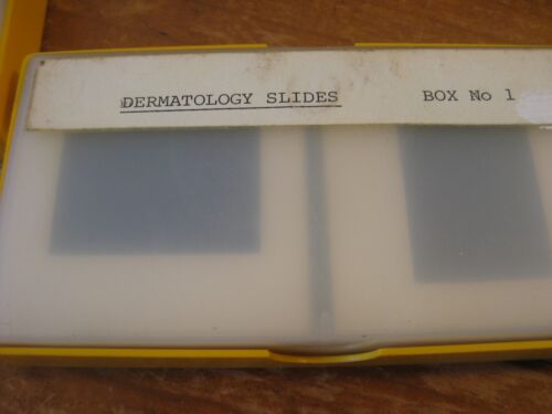 50 x Vintage Medical Dermatological Slides In Kodak Plastic Containers - Picture 10 of 12