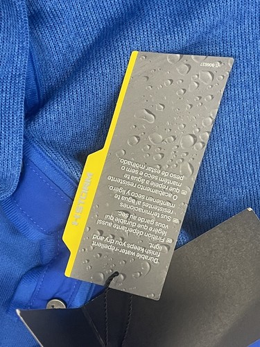 Under Armour Storm ColdGear 1/4 Snap Golf Sweater Fleece Blue Men’s Medium - Picture 4 of 5