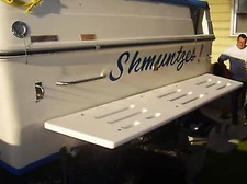 18" x 84" Starboard Swim Platform in stock