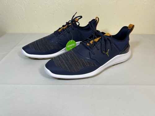 Neu Puma 2019 Ignite NXT Spitze Herren Größe 14 schwarz/gold/weiß — UVP 130 $
