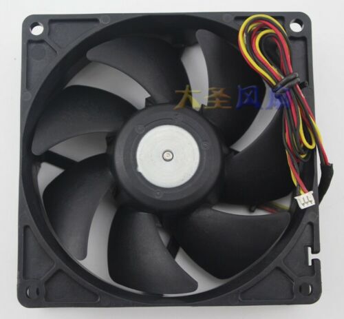 Nidec T92T12MHA7-57 12V 0.14A 9025 9CM 3Pin Quiet Case Cooling Fan - Picture 2 of 4