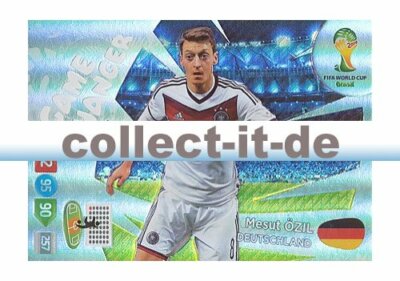 Panini Adrenalyn XL World Cup 2014 - 395 - Mesut Özil - Game Changer