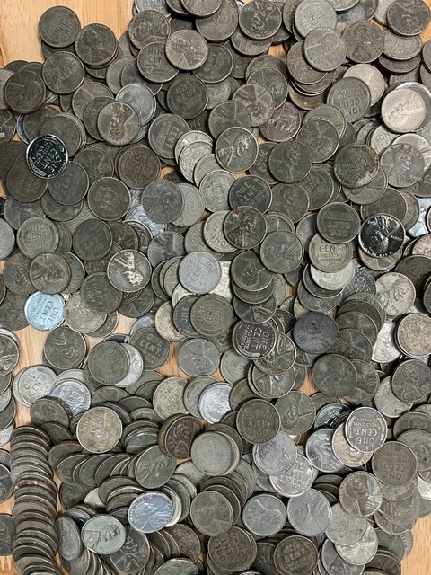 1943 steel penny no mint mark sticks to magnet 1943 steel penny no mint mark sticks to magnet