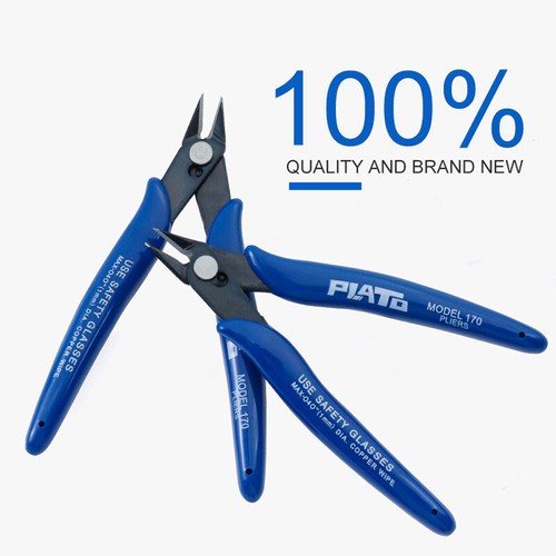1-10x Flush Side Cutter Precision Wire Snips Pliers Tool Diagonal Mini Cutters - Picture 3 of 15