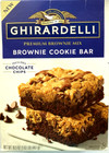 Ghirardelli Brownie Cookie Bar Mix Premium Chocolate Chip 3 LOT Baking 16.5 oz