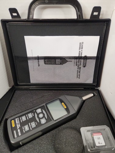 *NEU* Original General Tools® DSM402SD Schallpegelmesser mit Datenprotokollierung SD-Karte - Bild 12 von 15