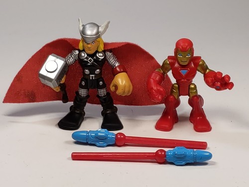 Playskool Heroes Marvel Iron Man Repulsor Racer Toys R Us Exclusive Complete - Picture 14 of 24