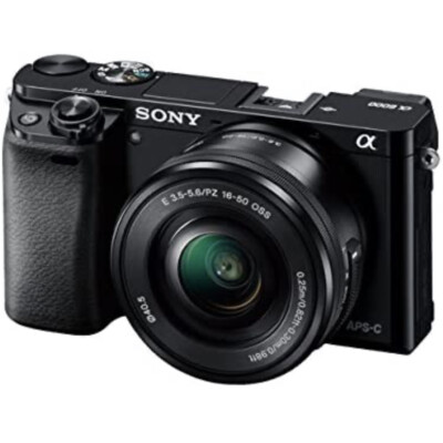 Sony Alpha α6000 24.3MP Digital SLR Camera - Black (Kit with E PZ 16-50mm...