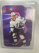2021-22 Upper Deck MVP #34 Brayden Point Rare PURPLE CONTOURS DIE-CUT SSP #3/3