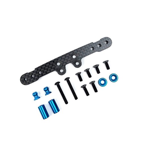 Carbon Fiber Second Floor Steering Fixed Frame Mount Kit For 1/10 TAMIYA XV01 RC - Picture 24 of 32