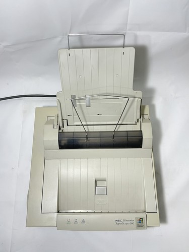Vintage NEC SilentWriter SuperScript 660 ~ Laser Printer ~ Powers on / UNTESTED - Picture 2 of 10