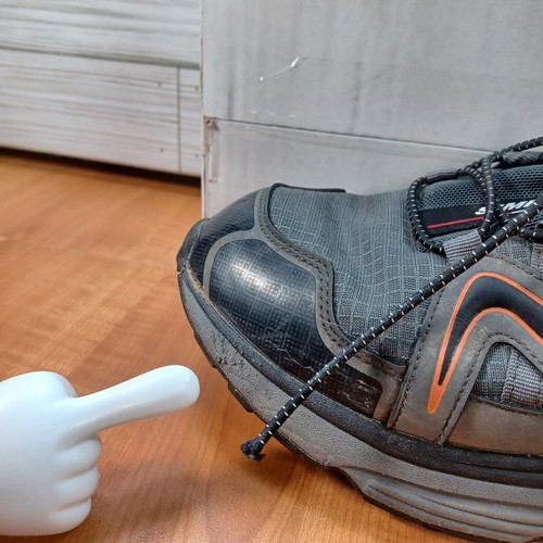 MBT Shoes Mens 9 Simba ATR Charcoal Orange Running Trail Walking Low Lace up - Picture 3 of 23