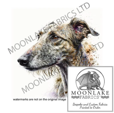 MOONLAKE DESIGNS Gestromter Lurcher 100% Baumwolle oder 290 g/m² dickes weiches Polyestergewebe