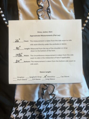 Circus Ringmaster Black/White Chevron Top Pant Halloween Costume XXLA Plus Size - Picture 3 of 12