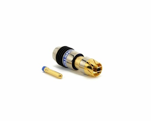 Monster Turbine Ultra-High Quality RG6 RCA PHONO Connectors Audio Video 10ps - Picture 6 of 6