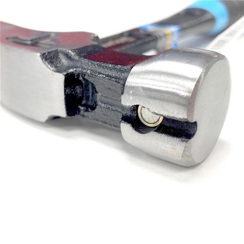 Bluespot 16oz Claw Hammer Soft Grip Fully Forged Steel Head Magnetic 450g - Picture 2 of 2