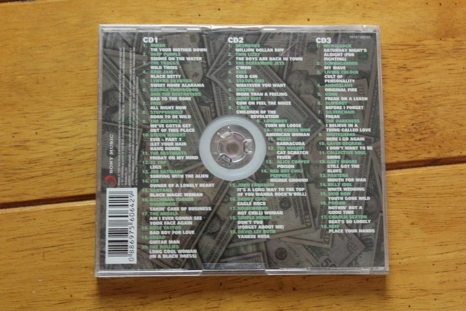 VARIOUS "MILLION DOLLAR RIFF" 3 DISC CD [NEW] CASE CRACK POWER POP [173] Foto 2 de 4