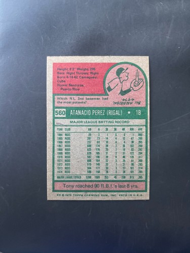 1975 Topps Baseball Cards HOF STARS Pick A Card 1-660 Complete your Set (NM-MT) - Picture 308 of 365