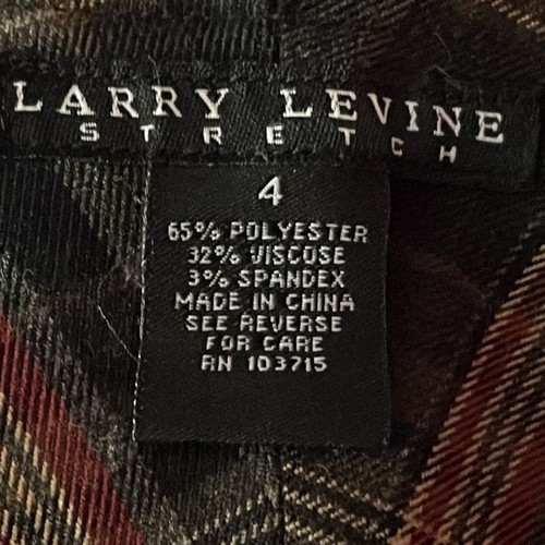 Larry Levine crop pants Preowned 4 - Picture 5 of 5