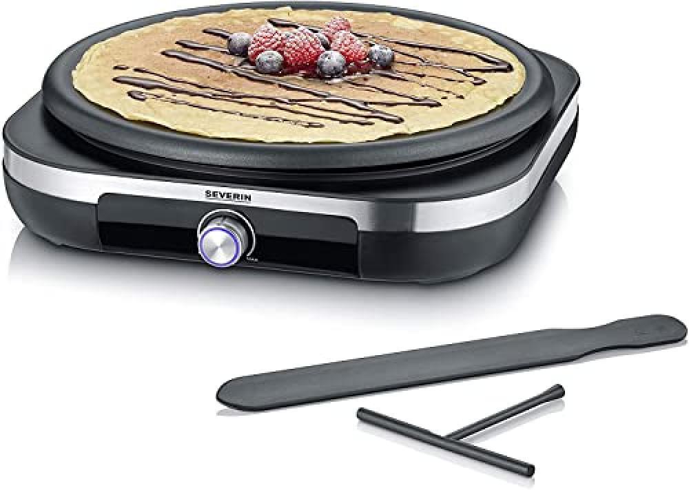 SEVERIN CM 2199 CM 2199 Crepes Maker, Nero - NUOVO