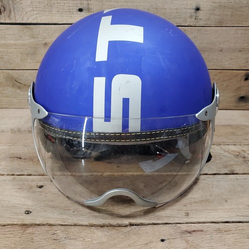 GLX / GSB Copter Style Motorcycle Helmet Matte Burgundy Medium FMVSS 218 - Imagen 1 de 8